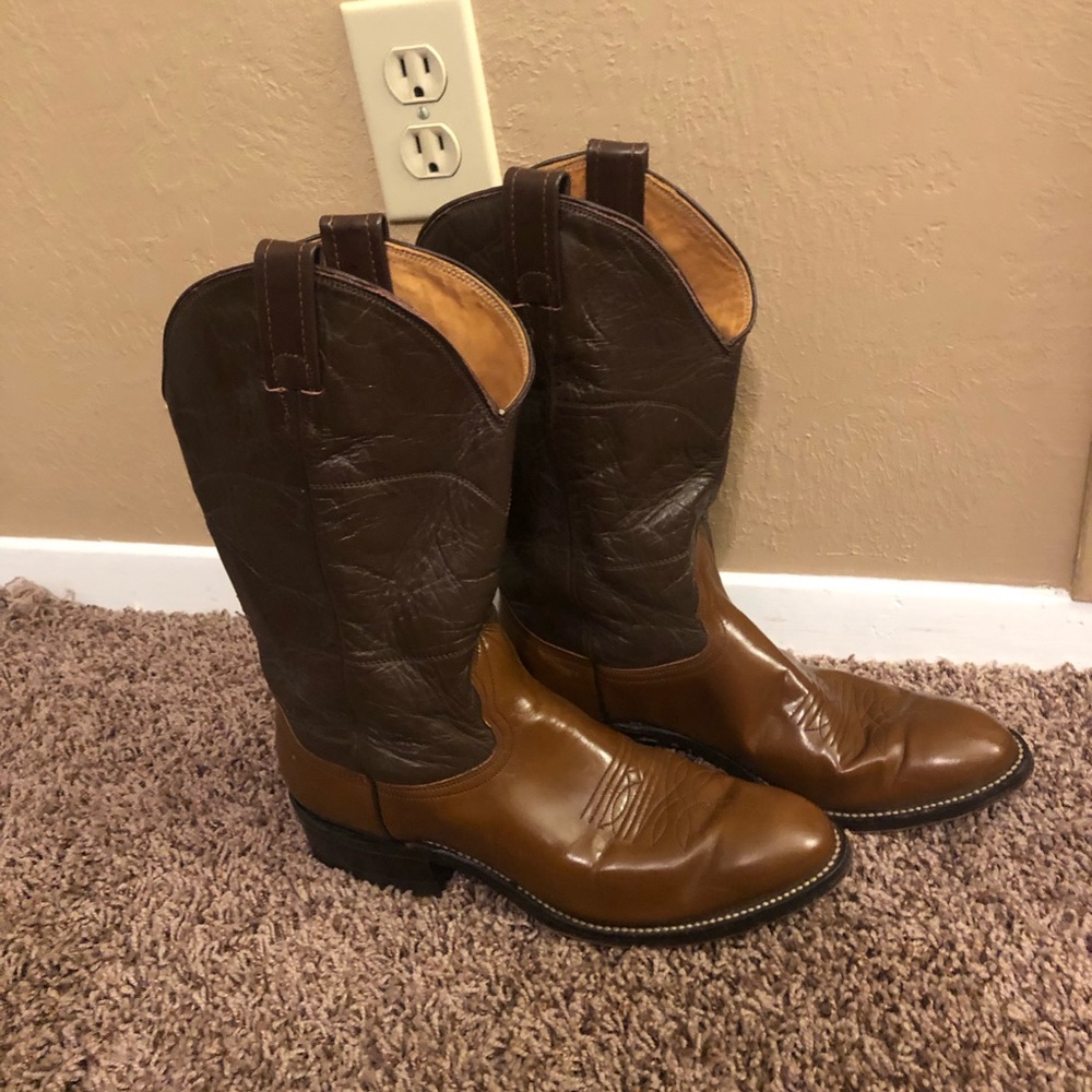 Vintage Nocona leather boots SZ 9B
